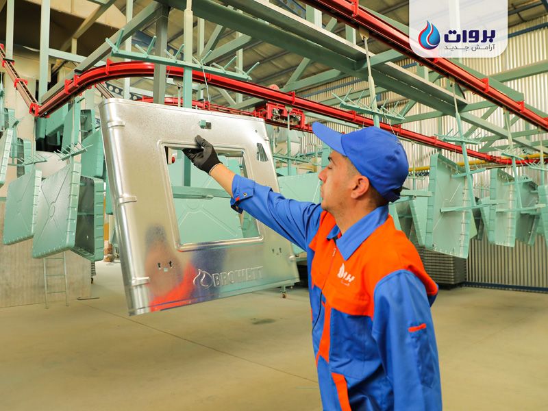 تصاویر خط تولید شرکت بروات