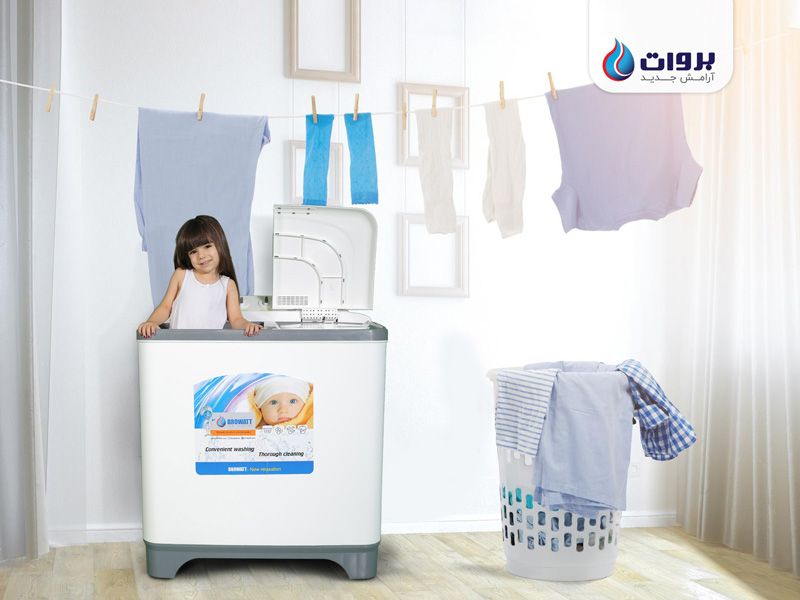 ماشین های لباسشویی دو قلوی برووات صادراتی